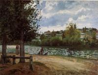 Pissarro, Camille - Banks of the Oise in Pontoise